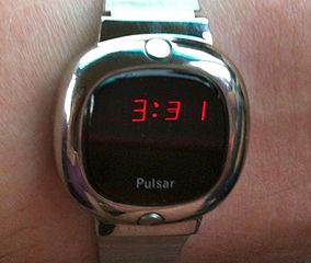 Pulsar LED Watch