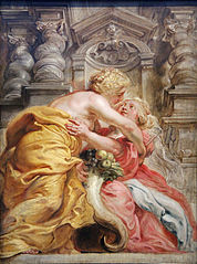 0 La Paix embrassant lAbondance - P.P Rubens - Yale center for British Art