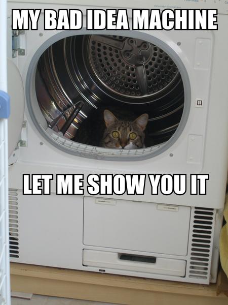 Bad Idea Machine lolcat