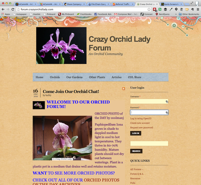 Crazy Orchid Lady Forum   An Orchid Community